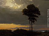Jacob Collins Twin Pines painting